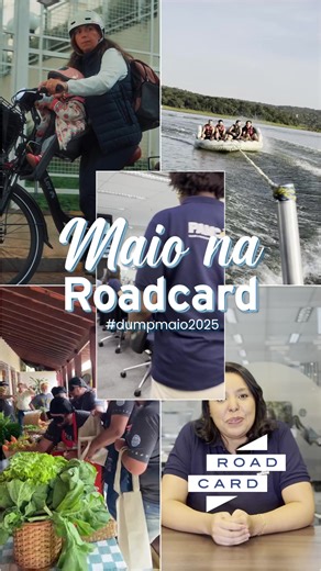 Maio foi um mês incrível ✨ Cheio de momentos e trocas especiais. Seguirmos firme, com o mesmo propósito e ainda mais força nos próximos meses… #Pamcard #Roadcard #pamcardroadcard #dumpmaio #dumpmaio2025