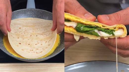 Quick Egg Tortilla Wrap Recipe (Ready in 5 Minutes!)