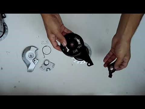 How to assembly a bicycle rollerbrake