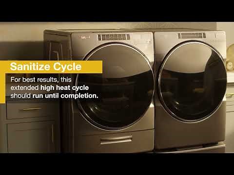 What Does the Sanitize Cycle for Whirlpool® Dryers Do & How Does It Work?