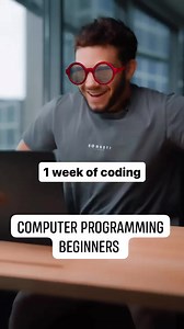 7.5K views · 78 reactions | 1 week vs 1 year of coding  | Computer Programming Beginners | Facebook
