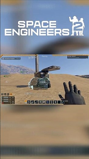 Quick and Easy Base Design - Space Engineers 2 Classic Survival VS2.3 #shorts