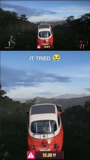 Slowest Jump in Forza Horizon 5 😭💀 | BMW Isetta Full Send #shorts #forzahorizon5