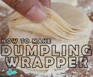 Learn an easy way to make Dumpling wrapper at home for yout favorite dim sum recipes! Why use frozen ready-made ones when you can make it fresh, right? www.foxyfolksy.com/how-to-make-dumpling-wrapper | Foxy Folksy - Modern Filipino Kitchen
