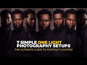 7 Simple One Light Portrait Setups | The Ultimate Guide to One Light Photography