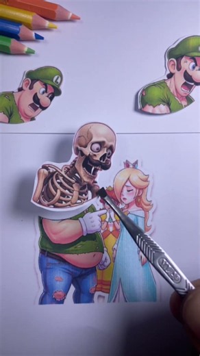 SUPER MARIO GALAXY X PRINCESS PEACH X LUIGI #SuperMarioGalaxy