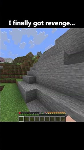 I finally got revenge #minecraft