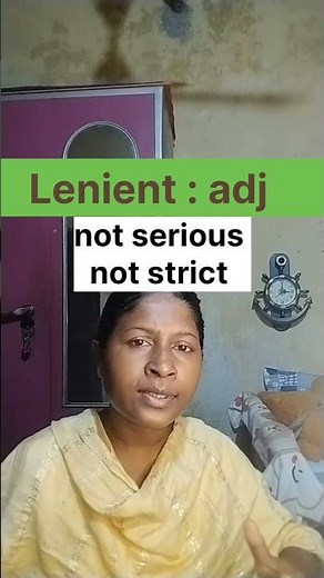 Lenient in English meaning||let's understand with example @laxmideogam8340