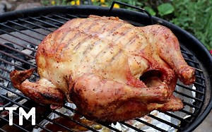 【懒人厨房】炭烤整烤鸡 TosTinMan EasyCooking 大叔的懒人厨房