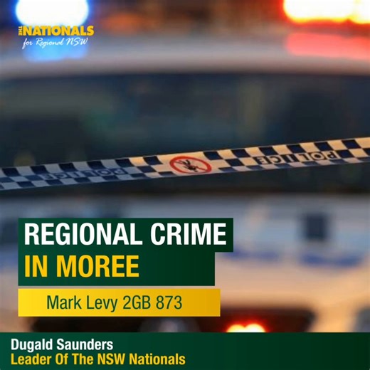 Our communities should not have to live in fear. | NSW Nationals