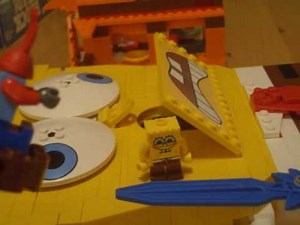 lego spongebob: ROBOT SPONGEBOB
