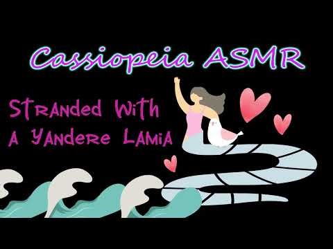 F4M "Stranded With A Yandere Lamia Girl" ASMR Monster girl Accent Island Snake Woman RP Shirohebi