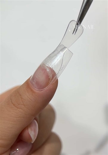 Dual Form Nail Extension Tutorial: Easy Sandwich Hack