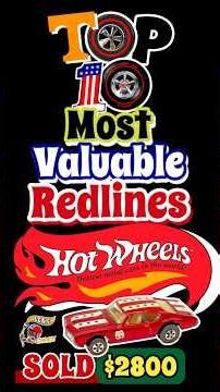 Top 10 Most Valuable Hot Wheels Redlines Sold! Rarest Redline Diecast Cars July 2026 Found on Ebay!