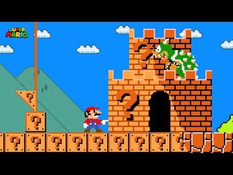 When Everything Mario Touch turns to Item Blocks?