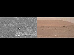 Enhanced Video Shows Dust During Ingenuity's Flight