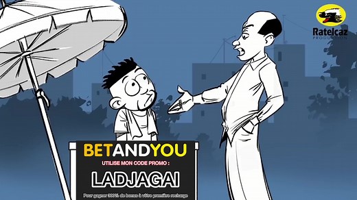 202K views · 10K reactions | Ladjagaï et tomato l’une des meilleurs dessins animés ivoiriens  Inscrivez vous sur le Meilleur site de paris sportif  https://shorturl.at/zQ378 et gagnez 100.000 XAF de bonus à votre première recharge Code promo : LADJAGAI | Manadja comédie | Facebook