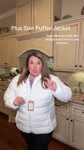 Finally — a plus size puffer jacket that actually fits. Warm, comfy, flattering, and made for real curves. Your new winter essential! #PlusSizePuffer #CurveFashion #WinterStyle #PlusSizeFashion #ColdWeatherOutfit