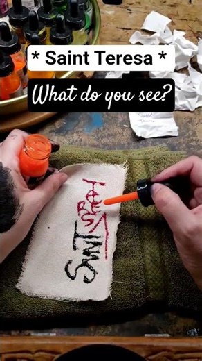 #divination #intuition #inkblot #scrying #art #asmr