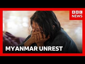 Civilians face devastating air strikes in rebel-held Myanmar ahead of election | BBC News