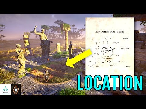 East Anglia Treasure Hoard Map Location | Assassin's Creed Valhalla