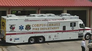 New medical ambulance bus for major disasters in the Coastal Bend