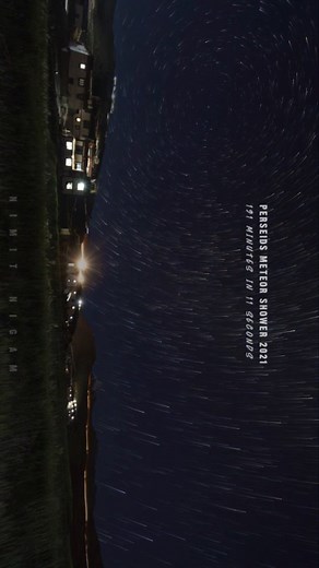 Nimit Nigam on Instagram: "191 minutes in 11 seconds 💫 #PerseidMeteorShower 2021 ------------------------------------------ YOUTUBE UPDATE • How To Shoot Star Trails Or Milkyway? Check my youtube video tutorial to learn how to shoot Lightning, Milky way or Star Trail photos from mobile and camera in Hindi 😊 • When and Where to see Milkyway? Confused? Check my youtube video tutorial for beginners😊 • Adobe Premiere Basic Course For Beginners Chapter 3 Also Live on NIMIT NIGAM Channel 😊 • Spiti