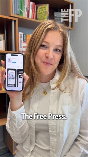 Our head of product, Rachel Price, and her team have been working on The Free Press app for seven months! Download it today! TheFP.com/app | The Free Press