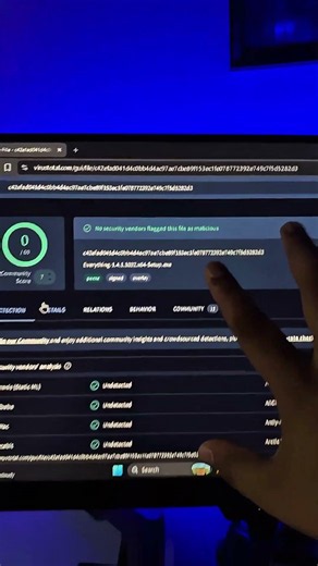 VirusTotal 🔥 Kisi Bhi File/Link Ko Safe Hai Ya Virus? Check Karo! #virustotal #shorts #tech