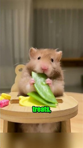 Hamster Runs To Hand On Command 🤫