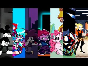 Different Mods Showcase But Everyone Sings it | Friday Night Funkin' Part #2