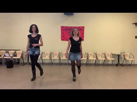 EASY COME EASY GO Line Dance - Canadian stomp - Punta Tacco Step