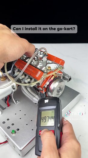Exploring the Vortrixe V8 Engine Model