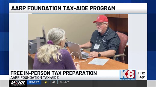 The AARP Foundation Tax-Aide Program is offering free in-person tax preparation at the United Way office in Jonesboro. | Region 8 News
