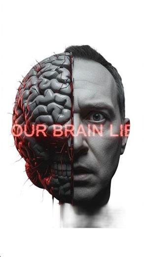 Your Brain Is Lying to You (Psychology Shock) #PsychologyFacts #BrainHack #MindBlown #Shorts #Human