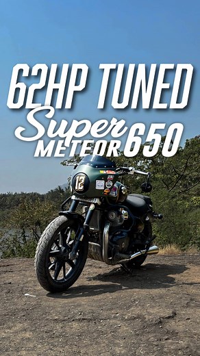 127K views · 655 reactions | Not your average Super Meteor 650!Inspired by the Bagger Racing League, this one is tuned and has almost ₹2 lakhs worth of mods. @bhavneet.v breaks it all down for you. Comment down below if you find it worth it. . . . [tuned, super meteor, royal enfield, mods, bikes, bikes of india, motorcycles, bagger league, super meteor 650, explore] | The Driver's Hub | Facebook