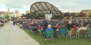 Concerts on the Square moved to Rothschild Pavilion due to weather