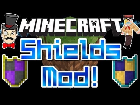 Minecraft Mods - SHIELD Mod ! Raise Your Shields in Battle & Block Enemy Attacks !