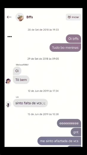 Recordando Amizades no Roblox: Melissa e 2018
