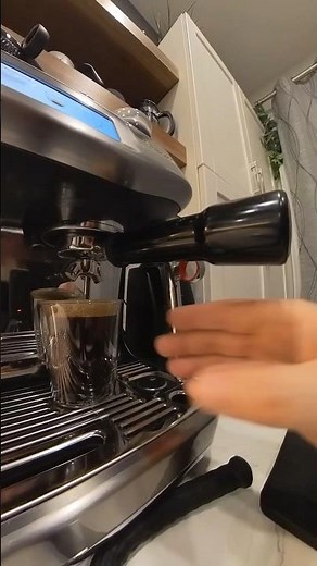 Making an americano with the Breville Barista Touch™ Impress - Insta360 style 📽️