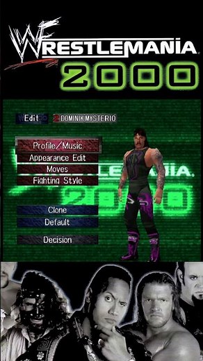 Creating Dominik Mysterio in WWF WrestleMania 2000 (N64 CAW Series) | Attires, Moveset & More! #wwe