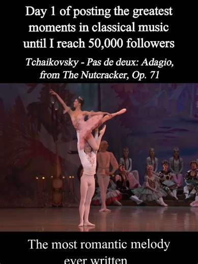 the moment Tchaikovsky touched heaven #tchaikovsky #classicalmusic #nutcracker #ballet #pasdedeux Tchaikovsky - Pas de deux from The Nutcracker