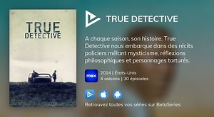 Vidéo : Voir la série True Detective en streaming légal complet