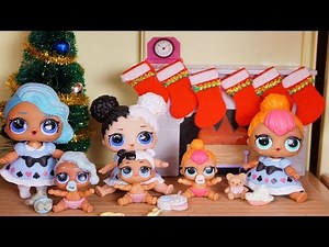 LOL SURPRISE DOLLS Christmas Day!