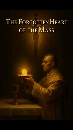 The Forgotten Heart of the Mass — The True Oblation at the Offertory #Shorts #ViralShorts