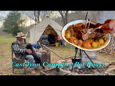 Cast Iron Campfire Pot Roast