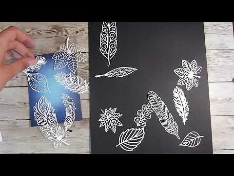 Smooth Ink Blending and Lace Die Cuts = Beautiful Card Making! #handmade #DIYcards