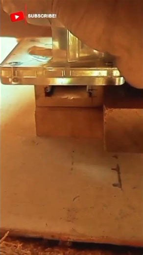 Precision Square Mortise Technique on Wooden Beam — Perfect 90° Angles, Flat Walls