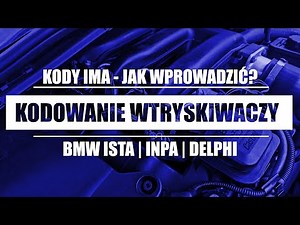 💻 BMW INJECTOR CODING | IMA CODES | INPA ISTA DELPHI | HOW TO CODE? | E46GARAGE.PL
