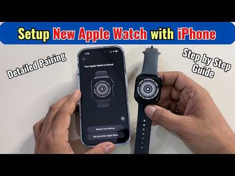 How to Setup New Apple Watch First time Pairing with iPhone in Hindi